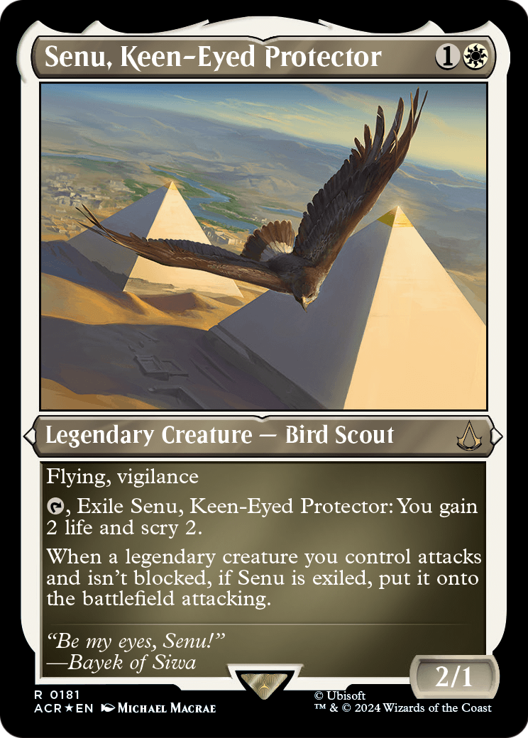 Senu, Keen-Eyed Protector