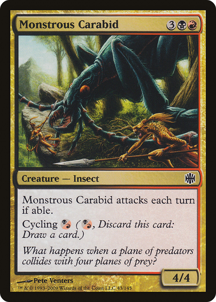 Monstrous Carabid