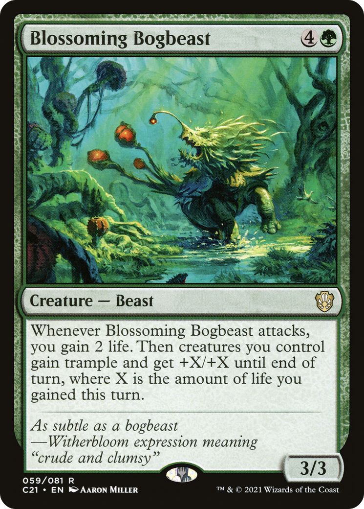 Blossoming Bogbeast