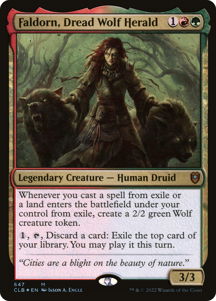 Faldorn, Dread Wolf Herald