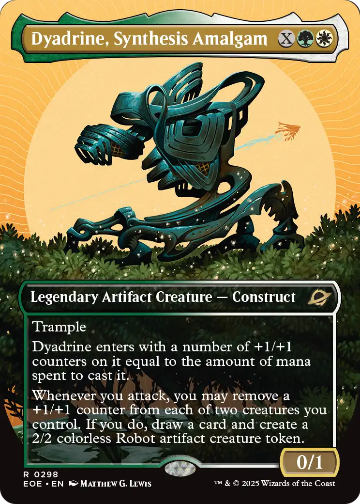 Dyadrine, Synthesis Amalgam