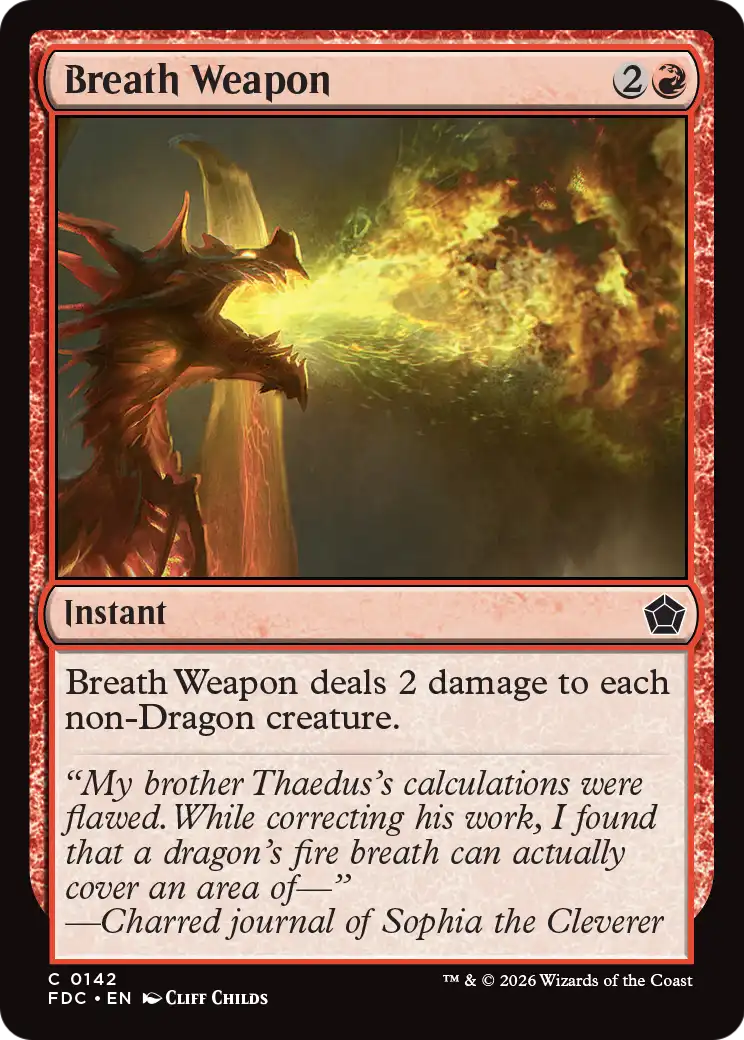 Breath Weapon