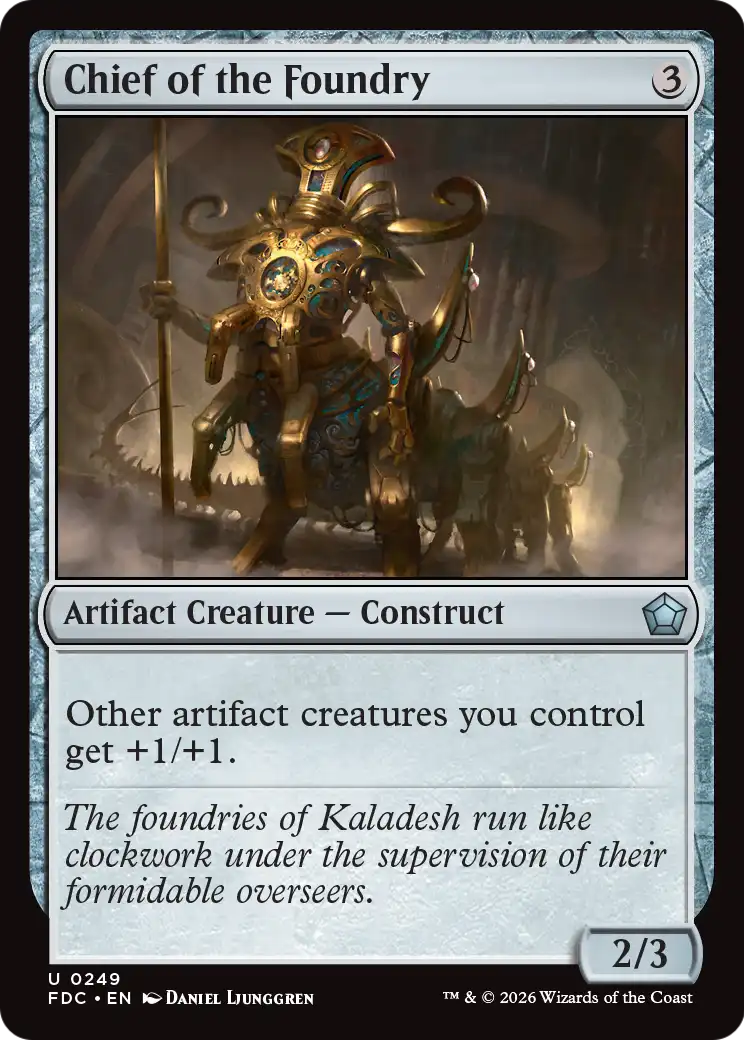 Chief of the Foundry