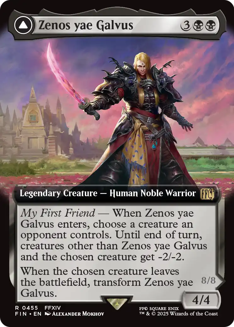 Zenos yae Galvus // Shinryu, Transcendent Rival