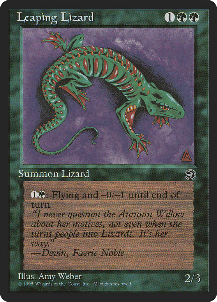 Leaping Lizard