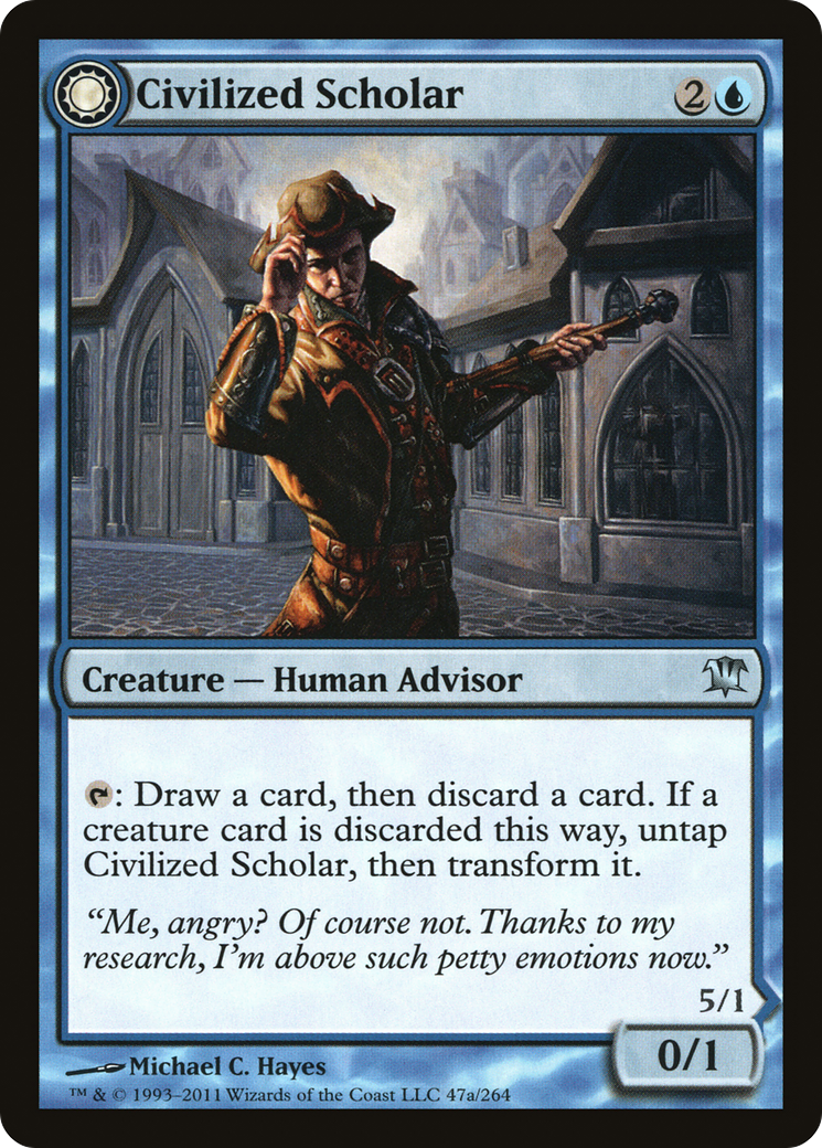 Civilized Scholar // Homicidal Brute