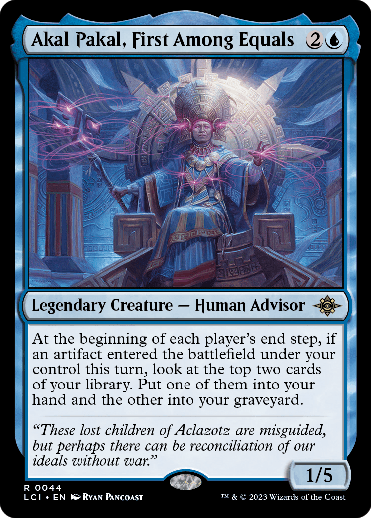 Akal Pakal, First Among Equals