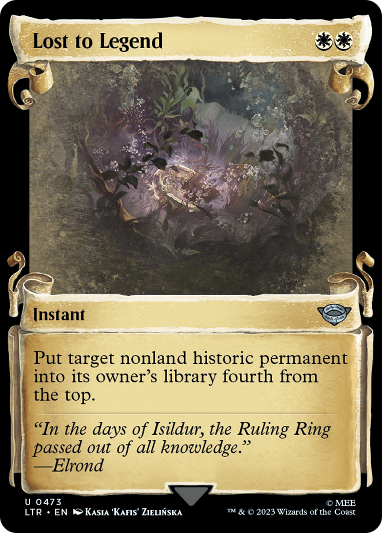 Lost to Legend