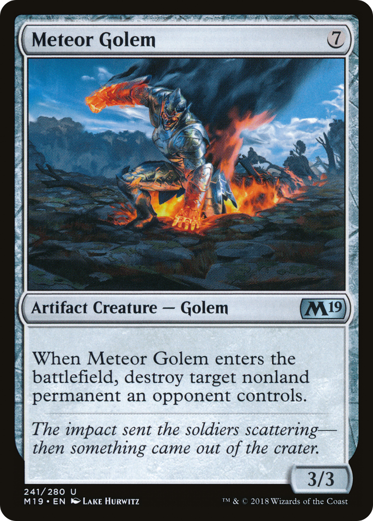 Meteor Golem