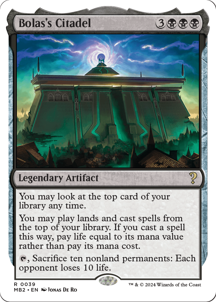 Bolas's Citadel