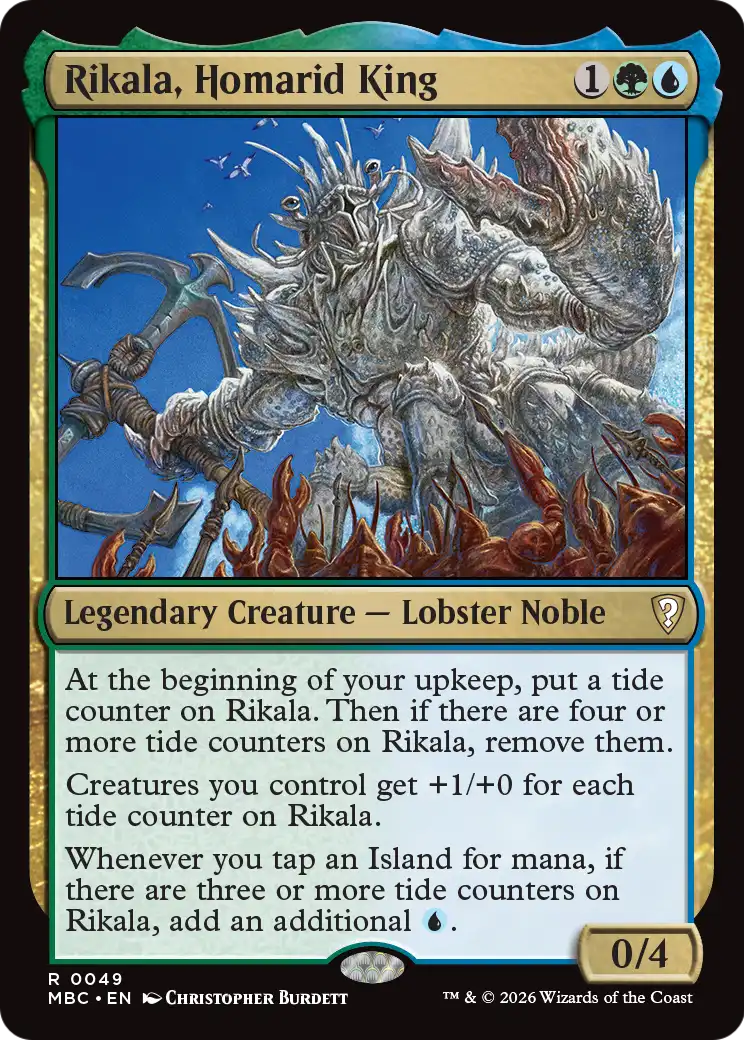 Rikala, Homarid King