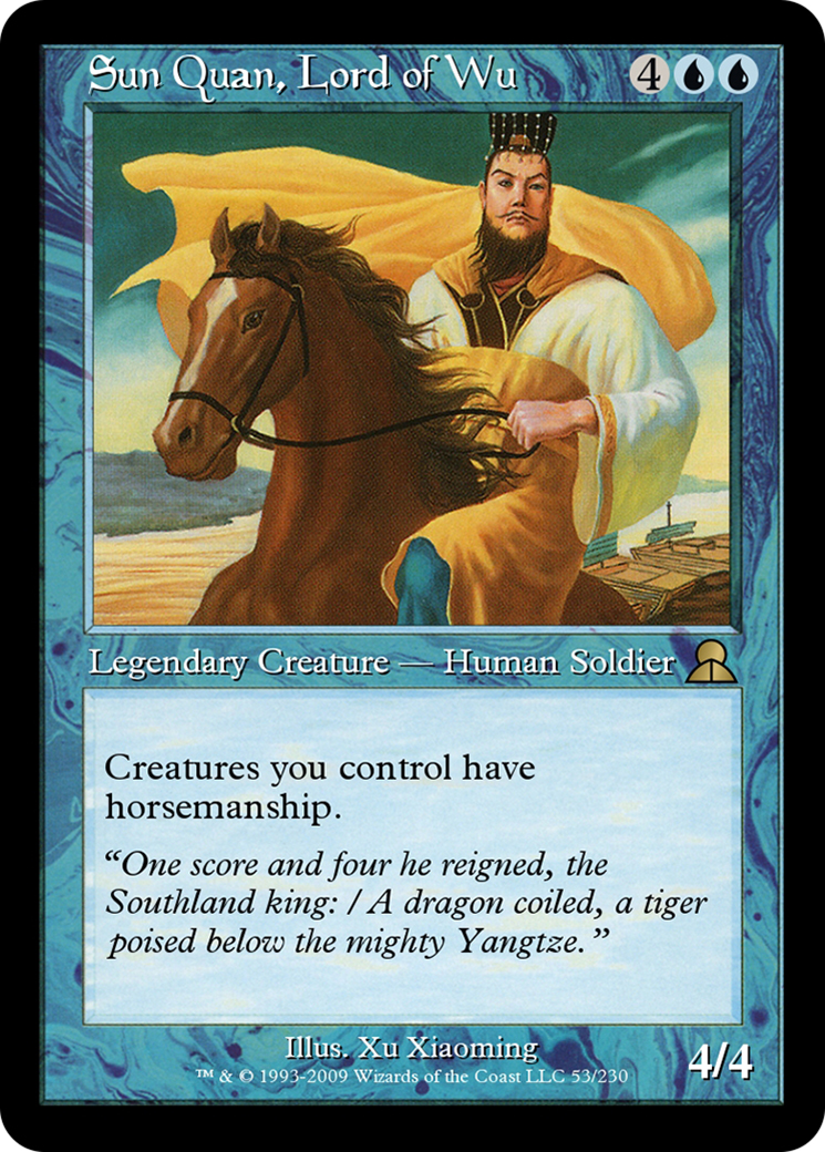 Sun Quan, Lord of Wu