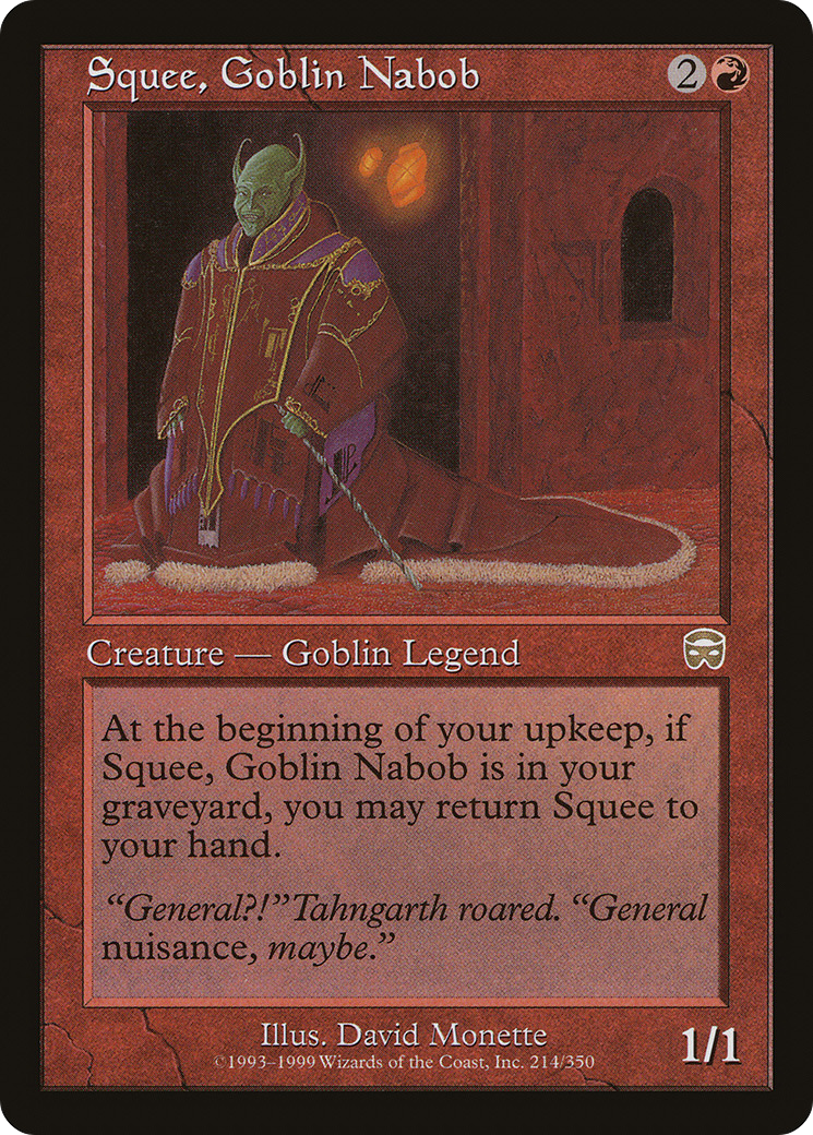 Squee, Goblin Nabob