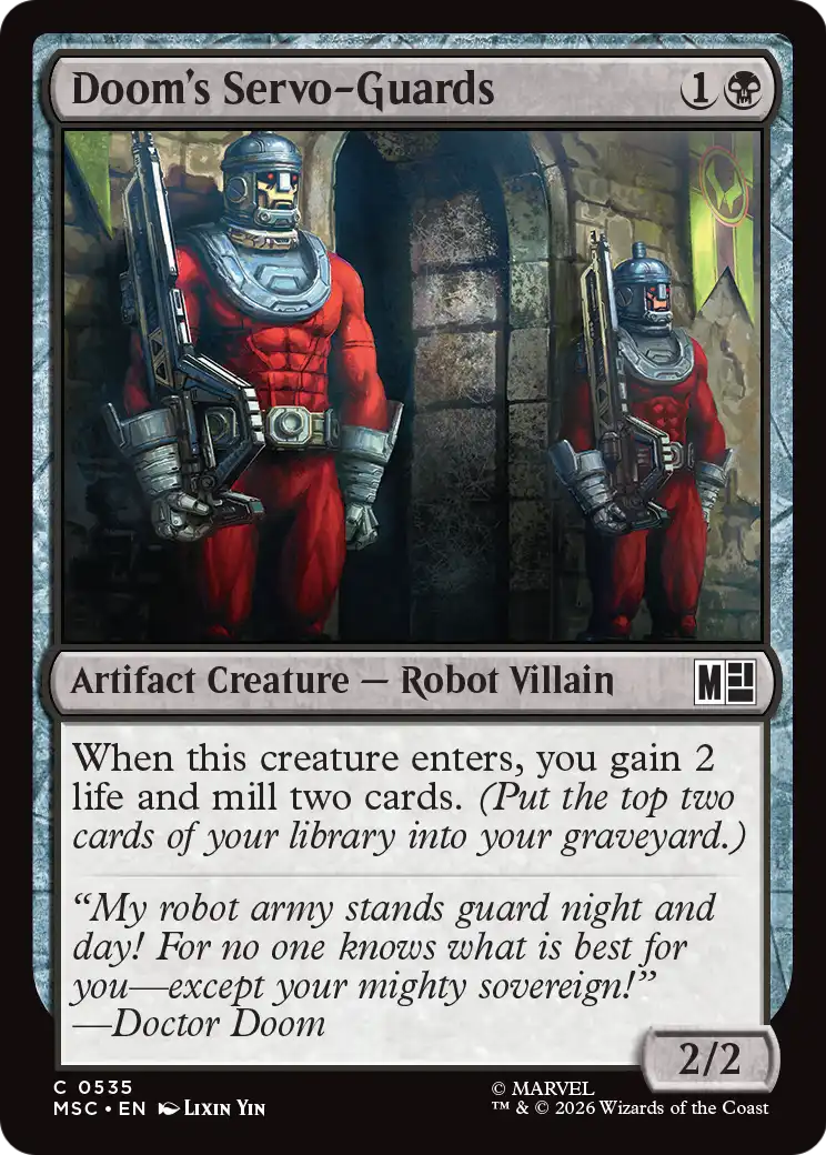 Doom's Servo-Guards