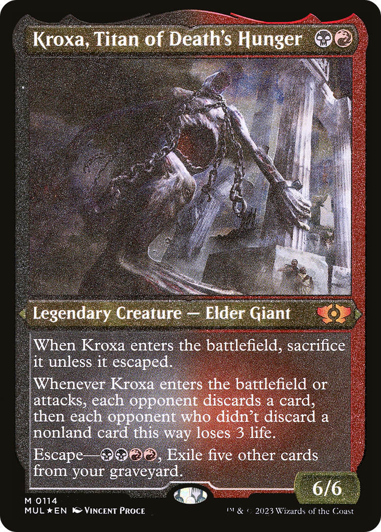 Kroxa, Titan of Death's Hunger