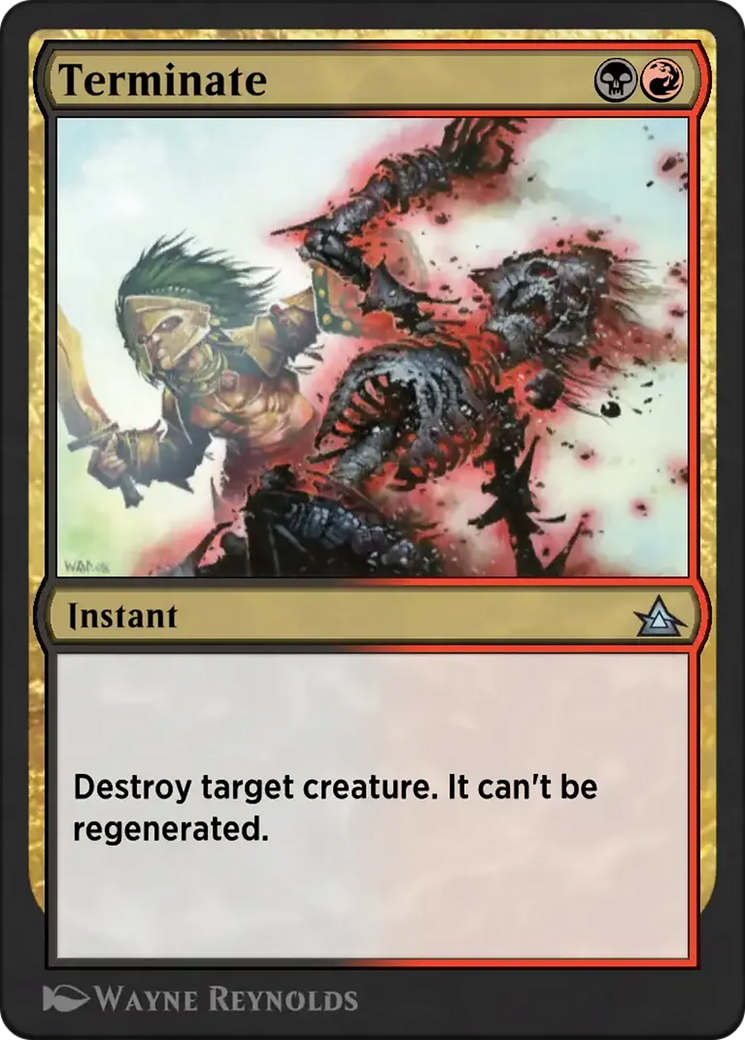 Terminate