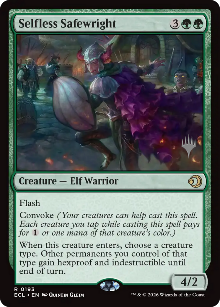 Selfless Safewright