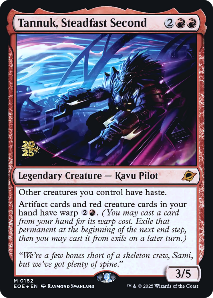 Tannuk, Steadfast Second