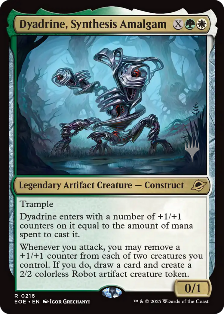 Dyadrine, Synthesis Amalgam