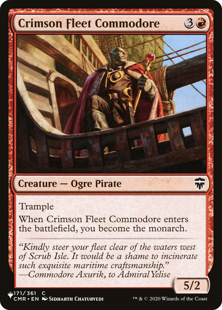 Crimson Fleet Commodore