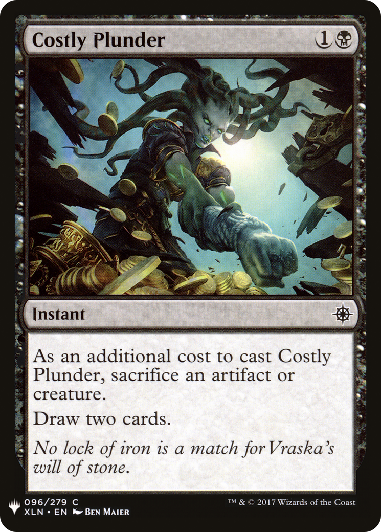 Costly Plunder
