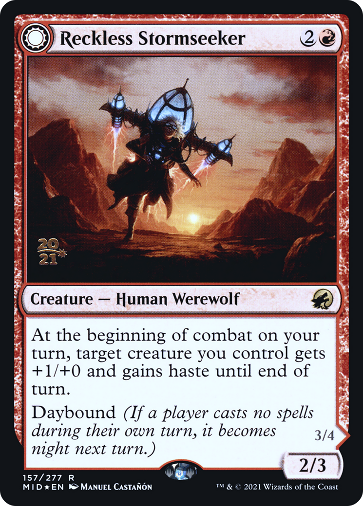 Reckless Stormseeker // Storm-Charged Slasher