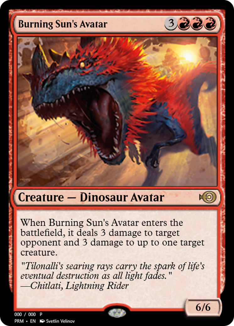 Burning Sun's Avatar