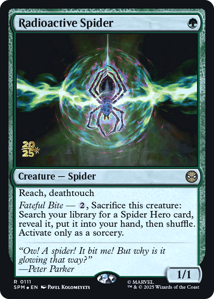 Radioactive Spider
