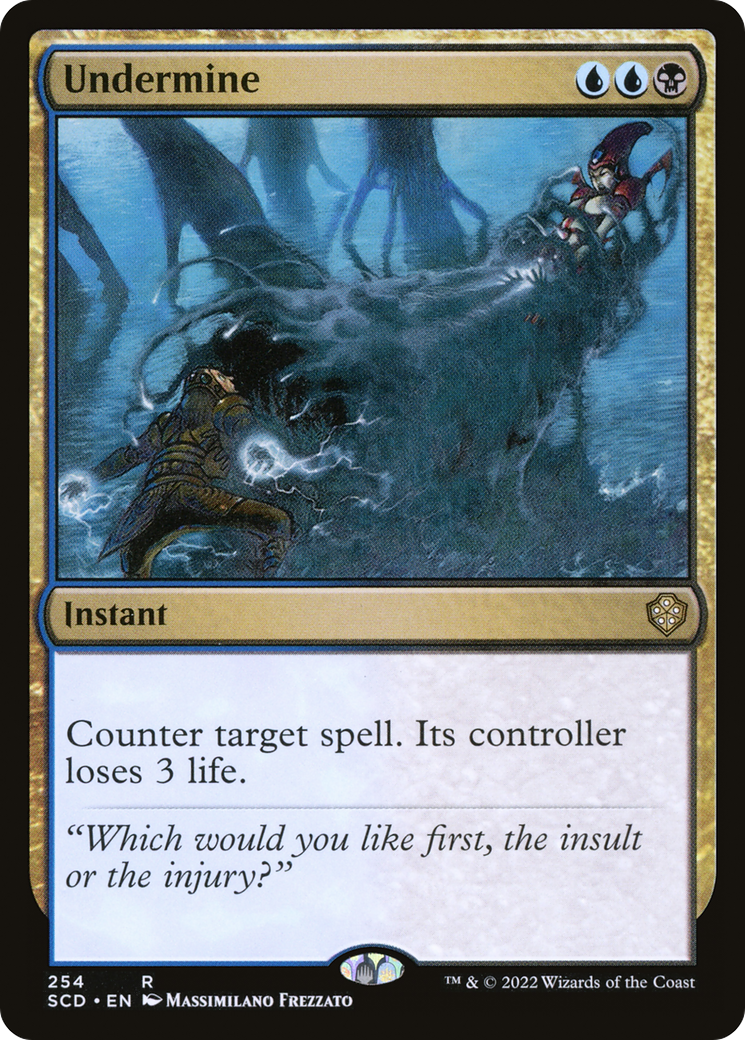 Undermine