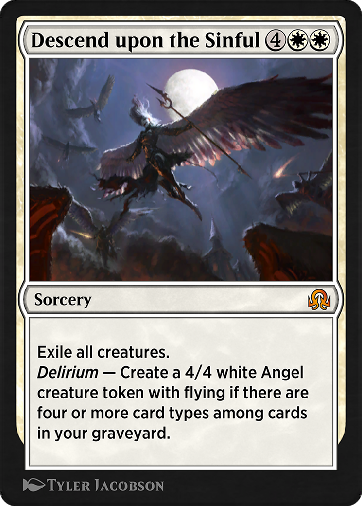 Descend upon the Sinful