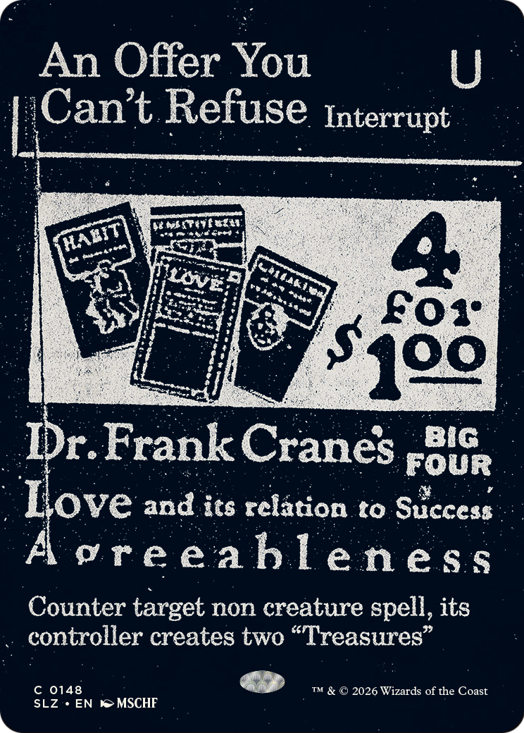 An Offer You Can't Refuse