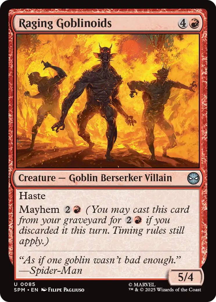 Raging Goblinoids