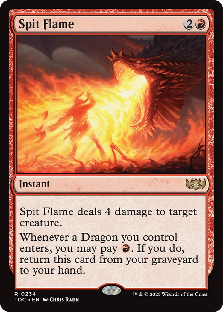Spit Flame