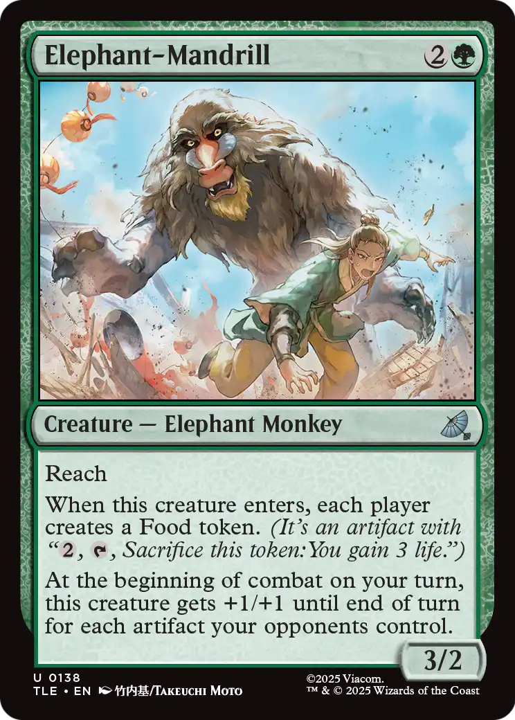 Elephant-Mandrill