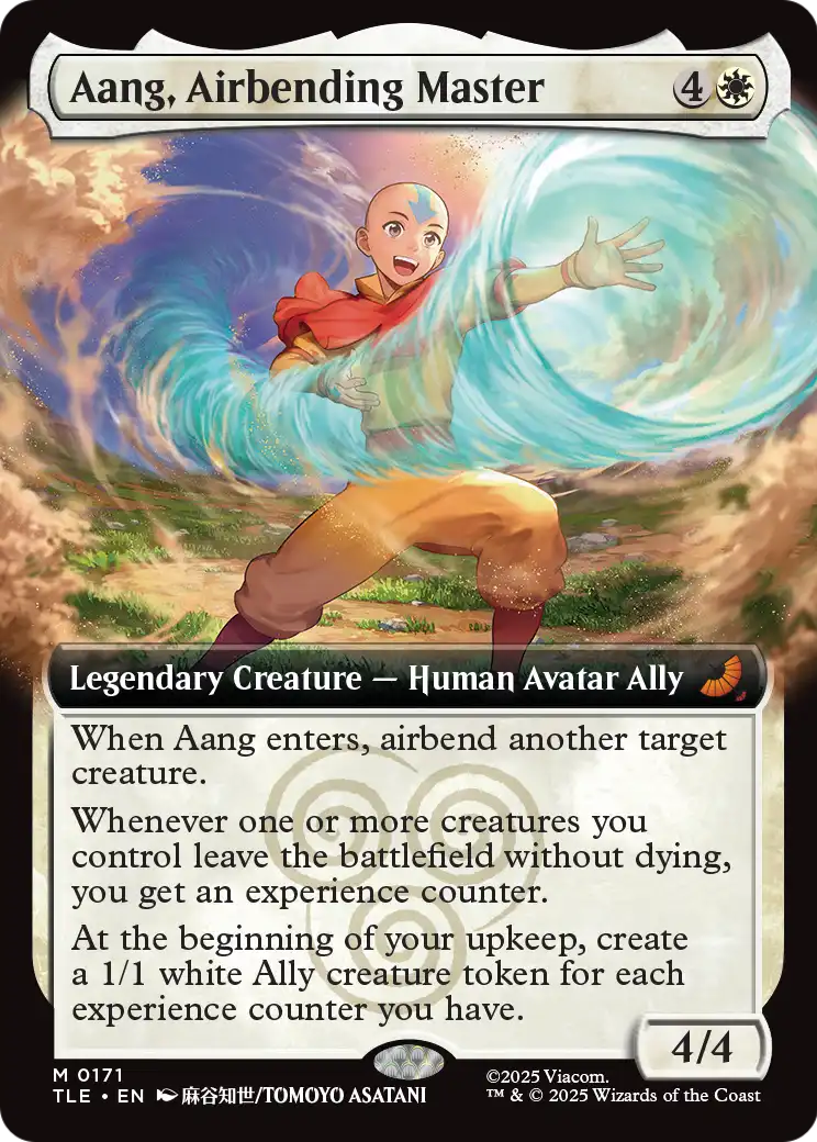 Aang, Airbending Master