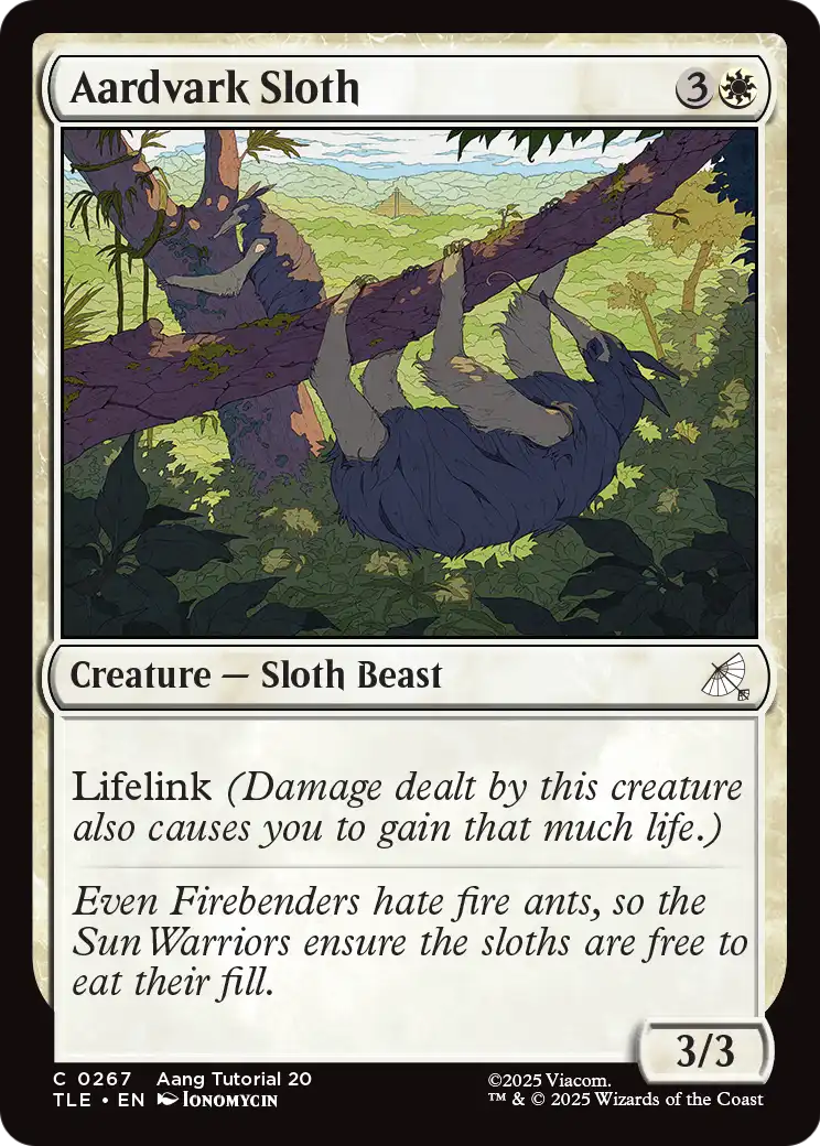 Aardvark Sloth