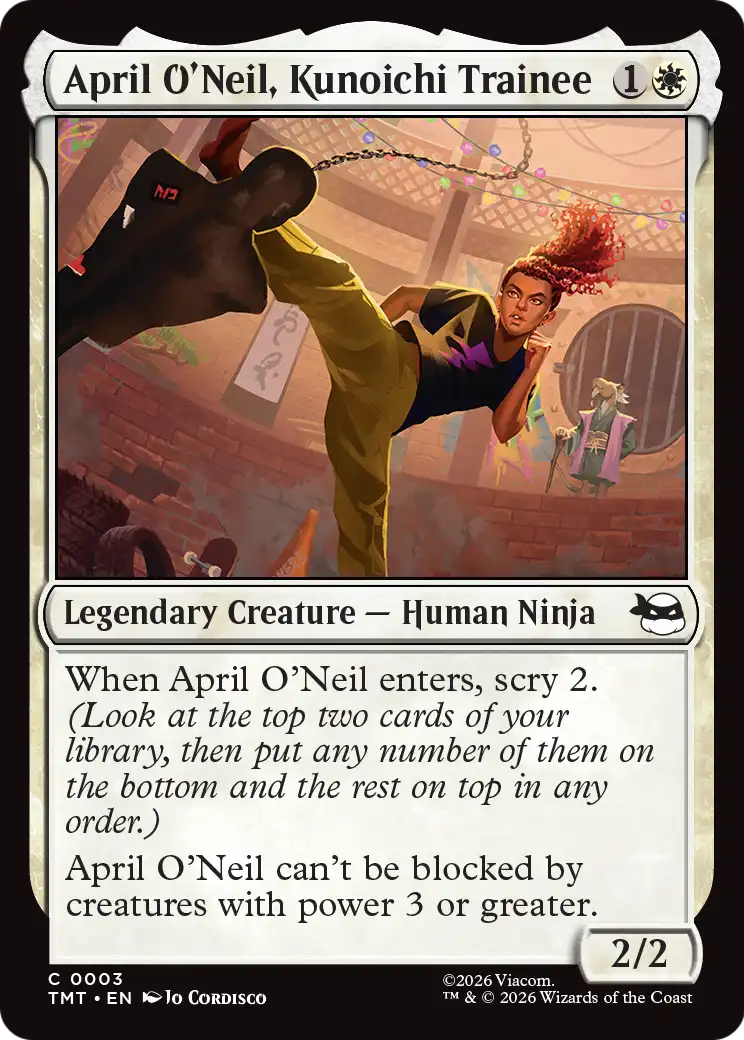April O'Neil, Kunoichi Trainee