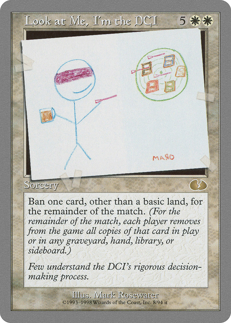 Look at Me, I'm the DCI