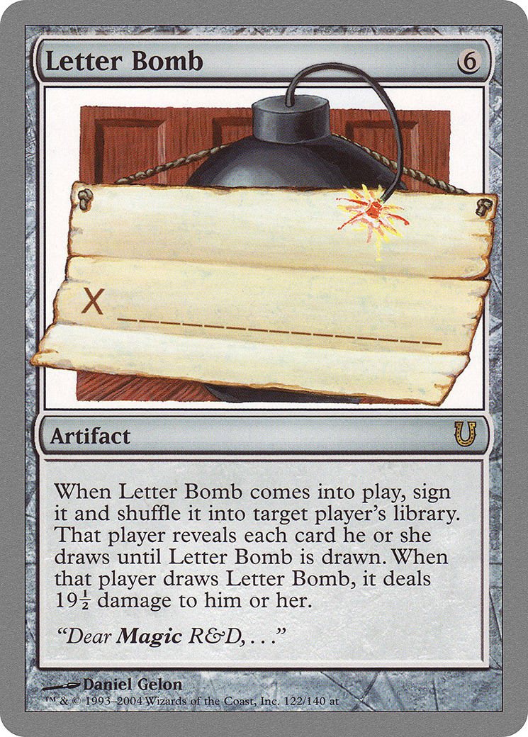Letter Bomb