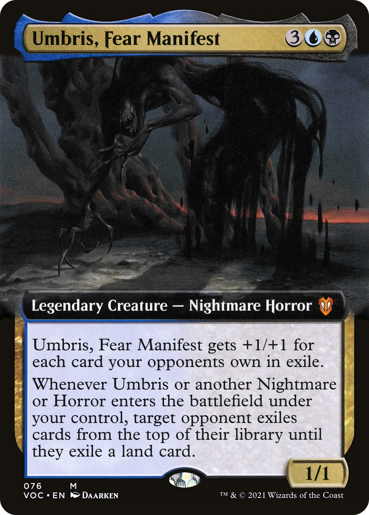 Umbris, Fear Manifest