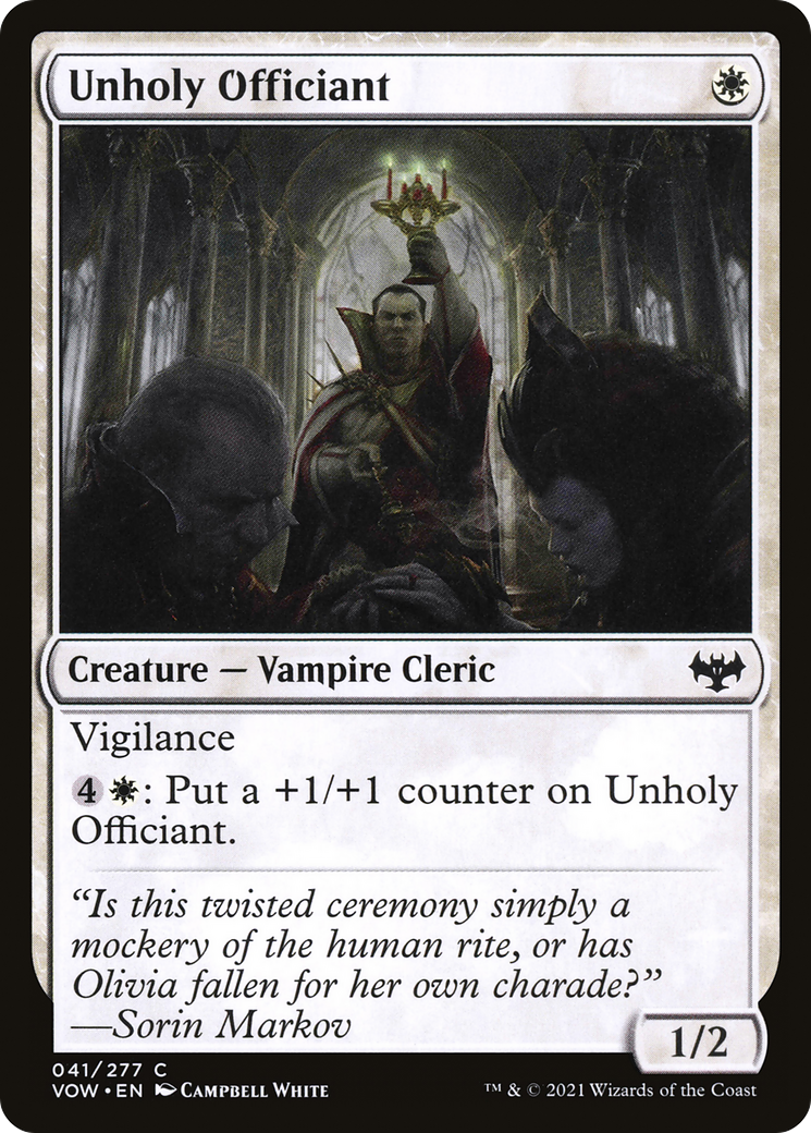 Unholy Officiant