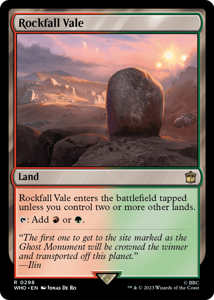Rockfall Vale