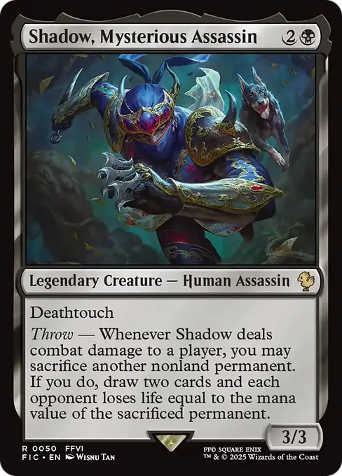 Shadow, Mysterious Assassin