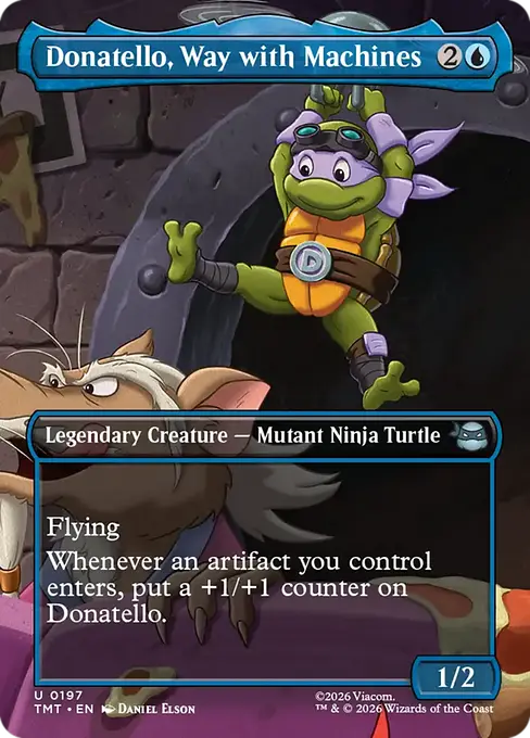 Donatello, Way with Machines