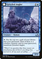 Grizzled Angler // Grisly Anglerfish