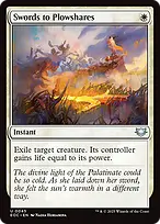 Swords to Plowshares