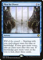 Plea for Power