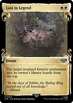 Lost to Legend