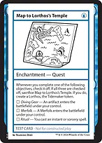 Map to Lorthos's Temple