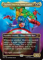 Captain America, Team Leader